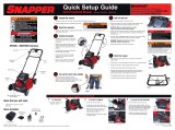 Snapper SP2265 Manual de usuario