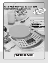 Soehnle Food Pilot 8057 Manual de usuario