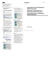 Sony DPP-SV55 Manual de usuario
