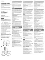 Sony 3-856-113-12 (1) Manual de usuario