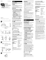 Sony MDR-PQ4/BRN Manual de usuario