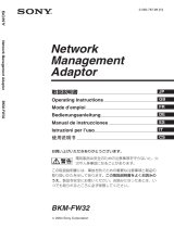 Sony BKM-FW32 Manual de usuario