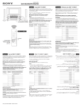 Sony DAV-SR2 Manual de usuario