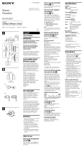 Sony DR-EX300iP Manual de usuario