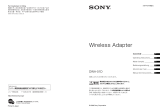 Sony DWA-01D Manual de usuario