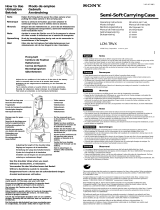 Sony LCM-TRVX Manual de usuario