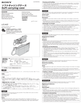 Sony LCS-HCE Manual de usuario