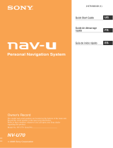 Sony NV-U70 Manual de usuario