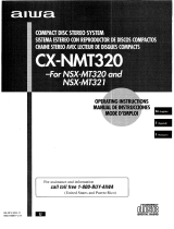 Sony CX-NMT320 Manual de usuario