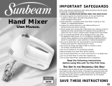 Sunbeam 2470 Manual de usuario