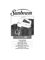 Sunbeam 2487 Manual de usuario