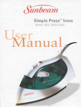 Sunbeam 3010 Manual de usuario