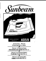 Sunbeam Steam Master LX Manual de usuario