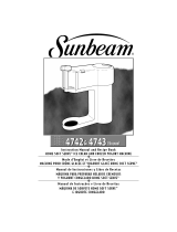 Sunbeam 4742 Manual de usuario