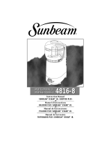 Sunbeam 4816-8 Manual de usuario