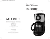 Mr Coffee JWX36-RB Manual de usuario