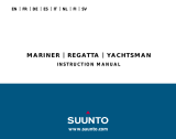 Suunto MARINER | REGATTA | YACHTSMAN Manual de usuario