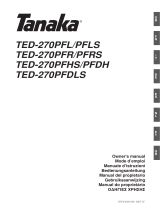 Tanaka TED-270PFDLS Manual de usuario