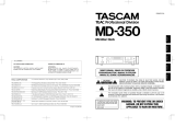 Tascam MD-350 Manual de usuario