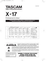 Tascam X-17 Manual de usuario