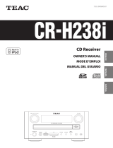TEAC CR-H238I Manual de usuario
