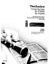 Technics SL-PG350 Manual de usuario