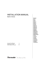 Thermador MEMC301 Manual de usuario