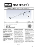 Thule 847 Manual de usuario