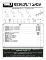 Thule 758 Manual de usuario