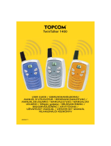 Topcom twintalker 1400 micro sp El manual del propietario