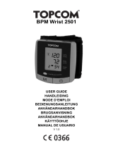 Topcom BPM Wrist 2501 Manual de usuario
