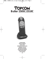 Topcom 2510C Manual de usuario