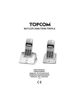 Topcom BUTTLER 2900 El manual del propietario