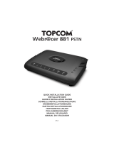 Topcom 881 PSTN Manual de usuario