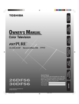 Toshiba 26DF56 Manual de usuario