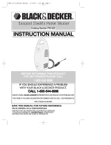 Black & Decker Black & Decker Pressure Washer PW1300 Manual de usuario