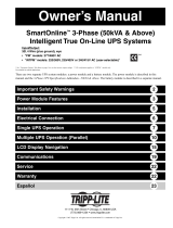 Tripp Lite 220/380V Manual de usuario