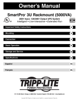 Tripp Lite 3U Manual de usuario