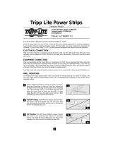 Tripp Lite Standard Power Strips Manual de usuario