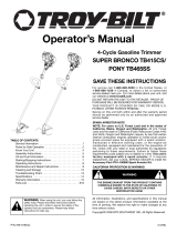 Troy-Bilt SUPER BRONCO TB415CS Manual de usuario