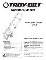 Troy-Bilt TB154 Manual de usuario