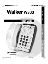 Walker W300 Manual de usuario