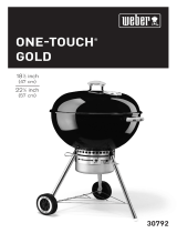 Weber ONE-TOUCH GOLD 30792 Manual de usuario