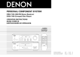 Denon DCD-F100 Manual de usuario