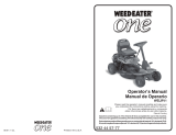 Weed Eater One WE261 Operator's manual Manual de usuario