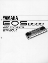 Yamaha EOS B500 Manual de usuario
