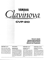 Yamaha CVP-20 Manual de usuario