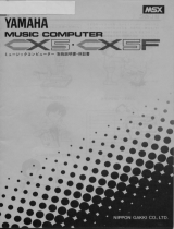 Yamaha CX5 Manual de usuario