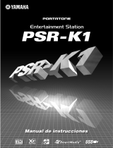 Yamaha PSR-K1 Manual de usuario