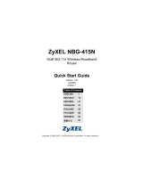 ZyXEL Communications 1-NBG-415N Manual de usuario